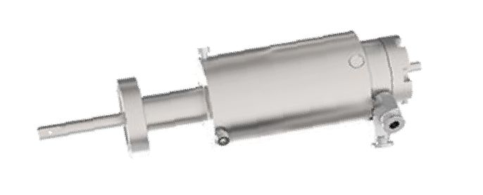 Magnetic Coupled Rotary Feedthrough, CF16, 180 deg