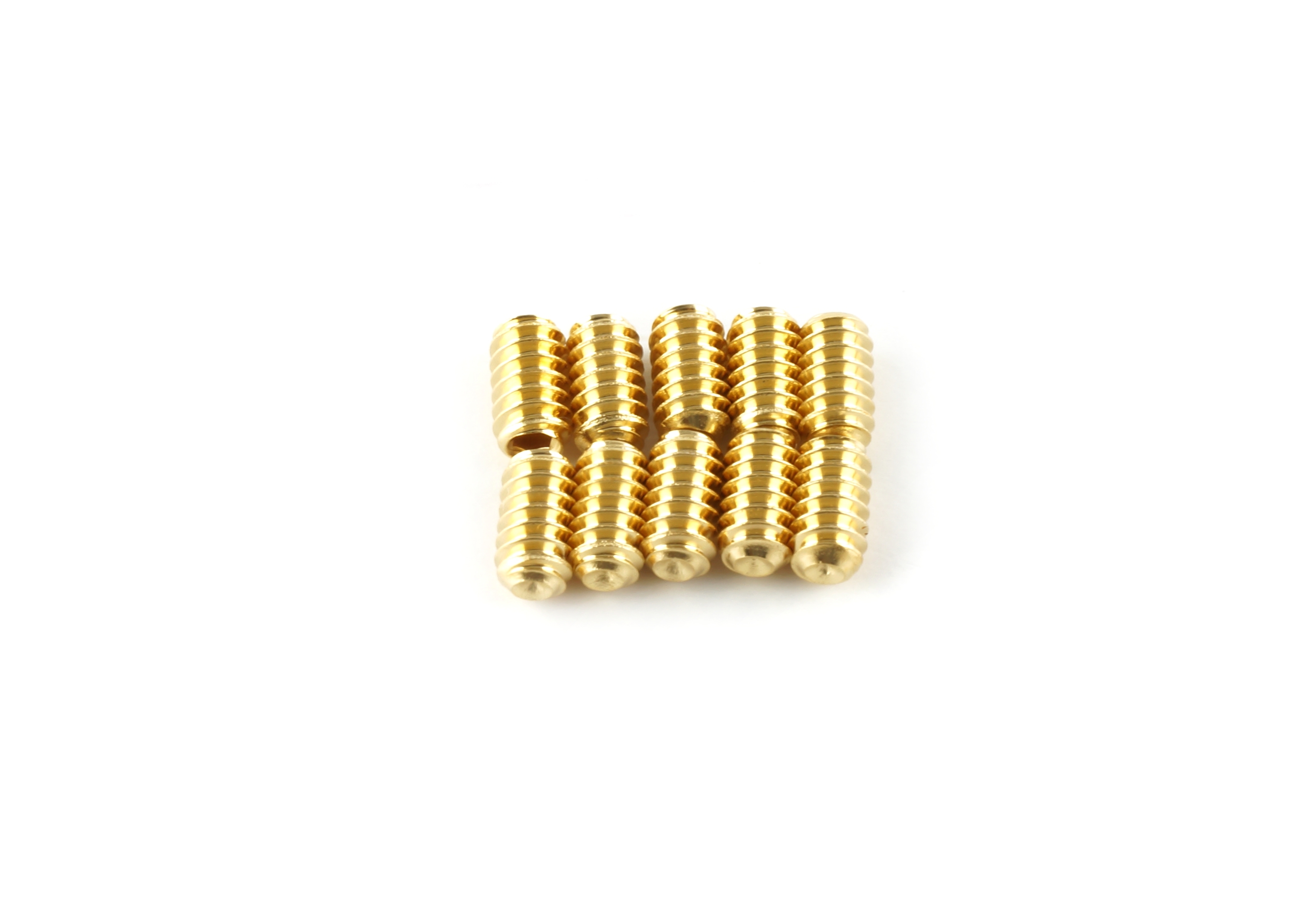 Set Screw, 6-32 x 1/4 in. , Au plated