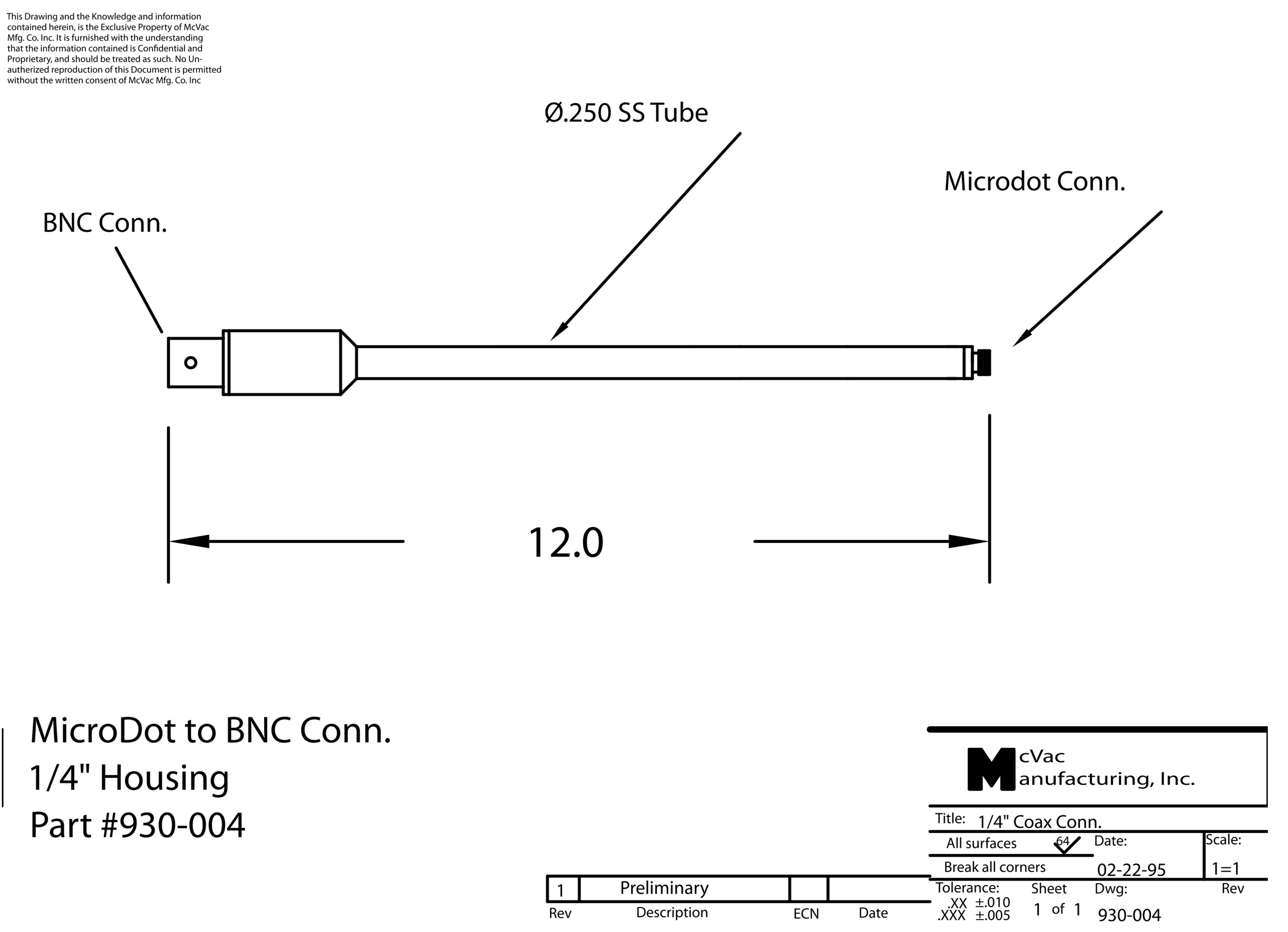 image_MV-930-004_1 Einschweißadapter Microdot- BNC