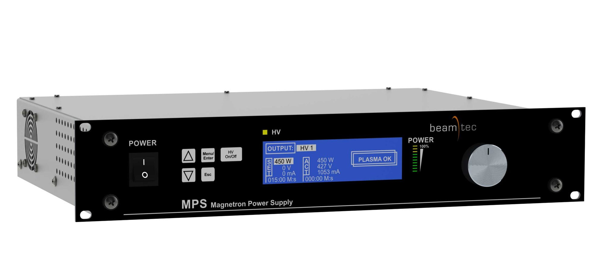 Magnetron DC-Stromversorgung MPS1500DC