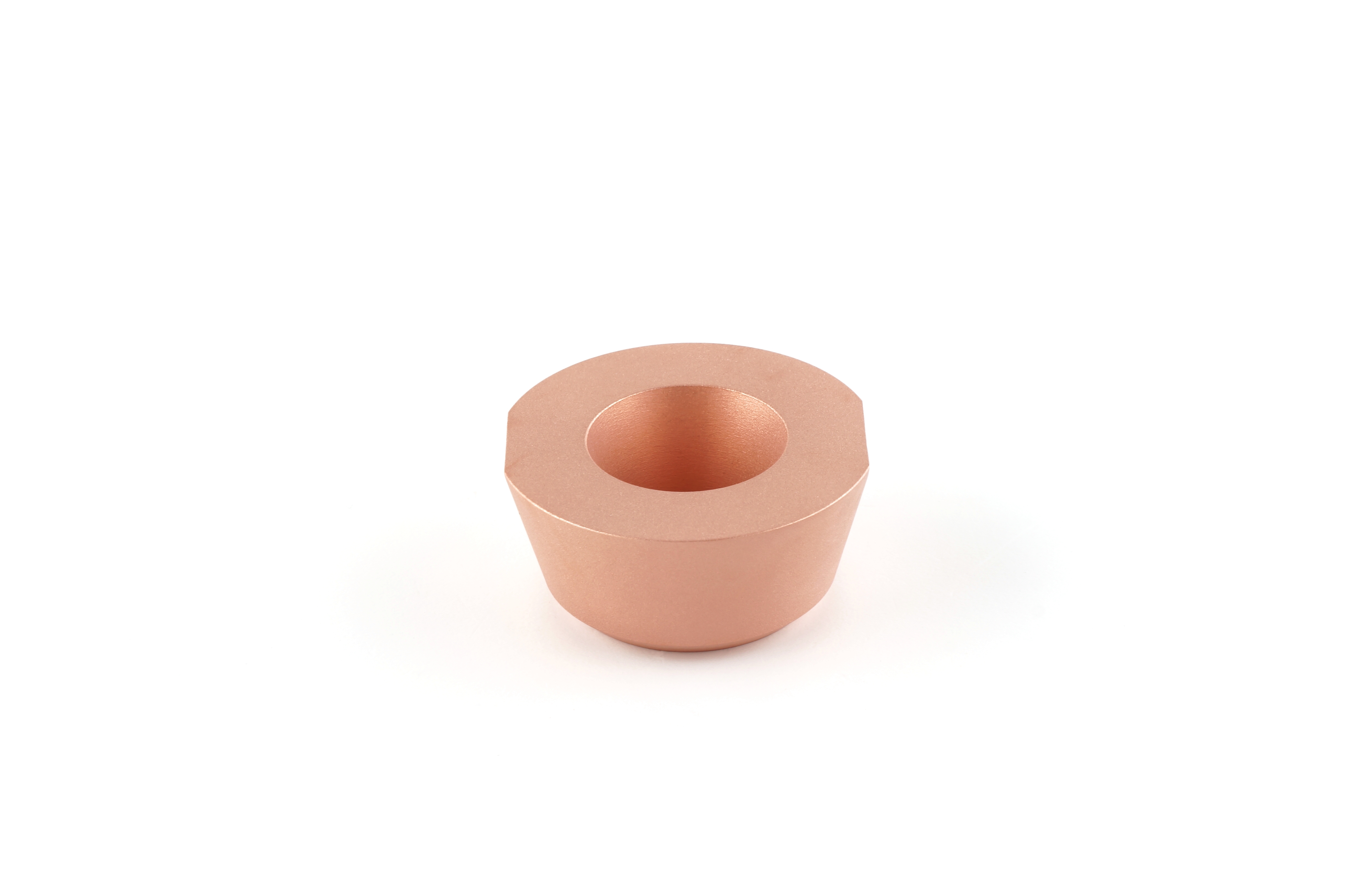 Reduzier-Tiegeleinsatz Kupfer 20 cm³ --> 4 cm³ Reduzier-Tiegeleinsatz Kupfer 20 cm³ --> 4 cm³