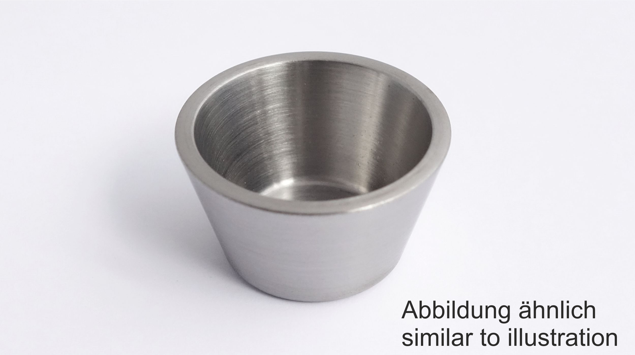 Tiegeleinsatz Wolfram, 35 cm³ Tiegeleinsatz Wolfram, 35 cm³