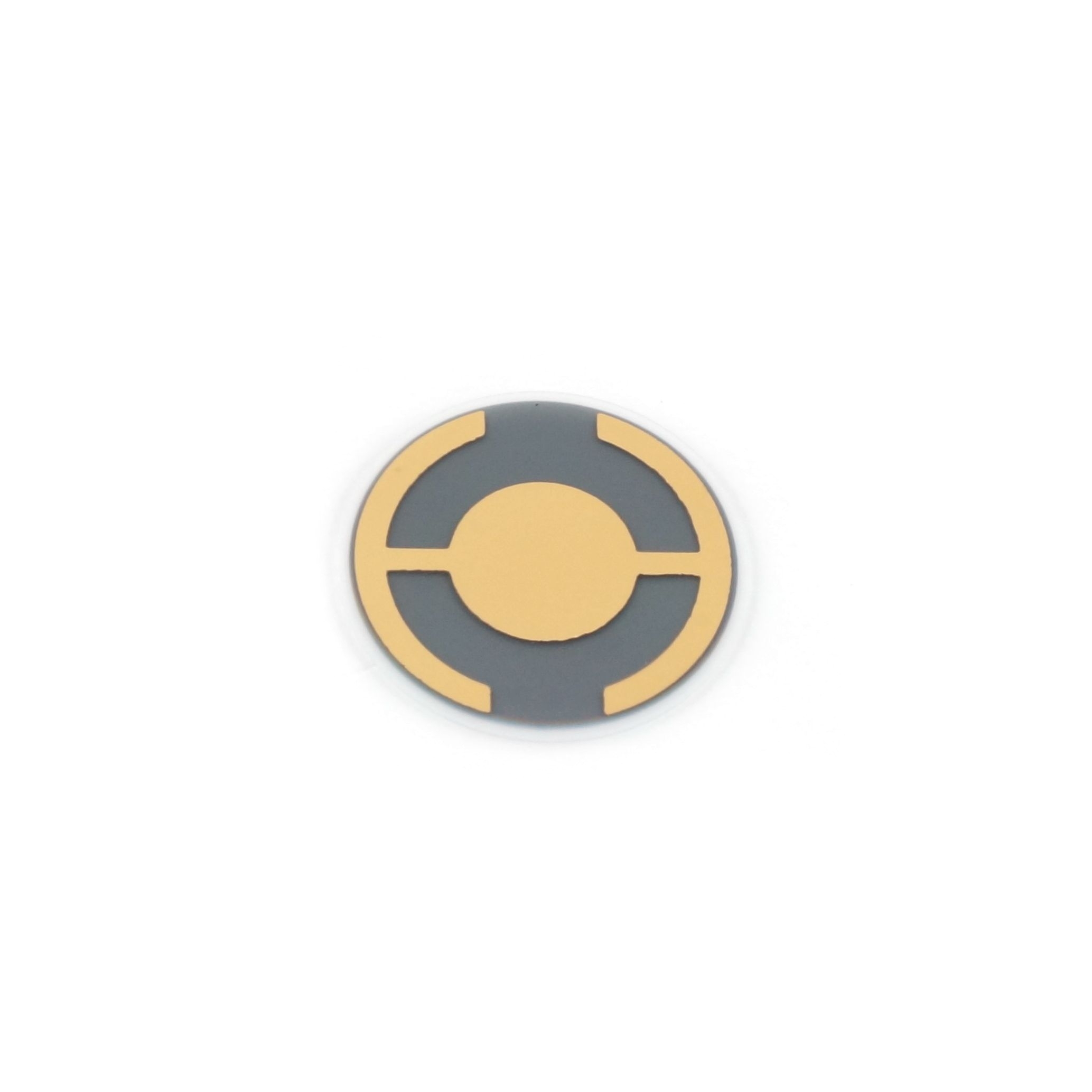 Quarz 6 MHz, Gold, 14 mm
