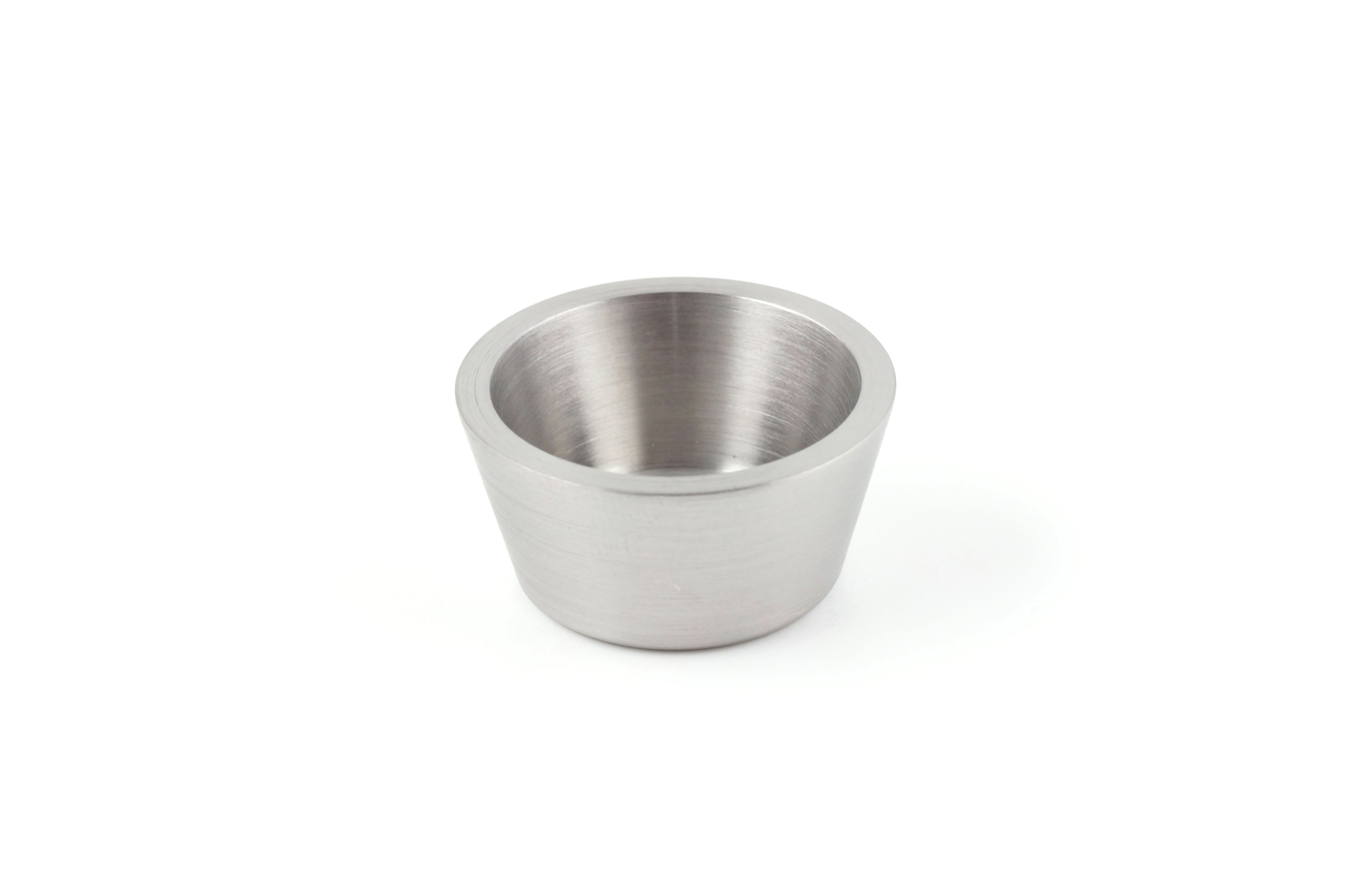Tiegeleinsatz Wolfram, 8 cm³ Tiegeleinsatz Wolfram, 8 cm³