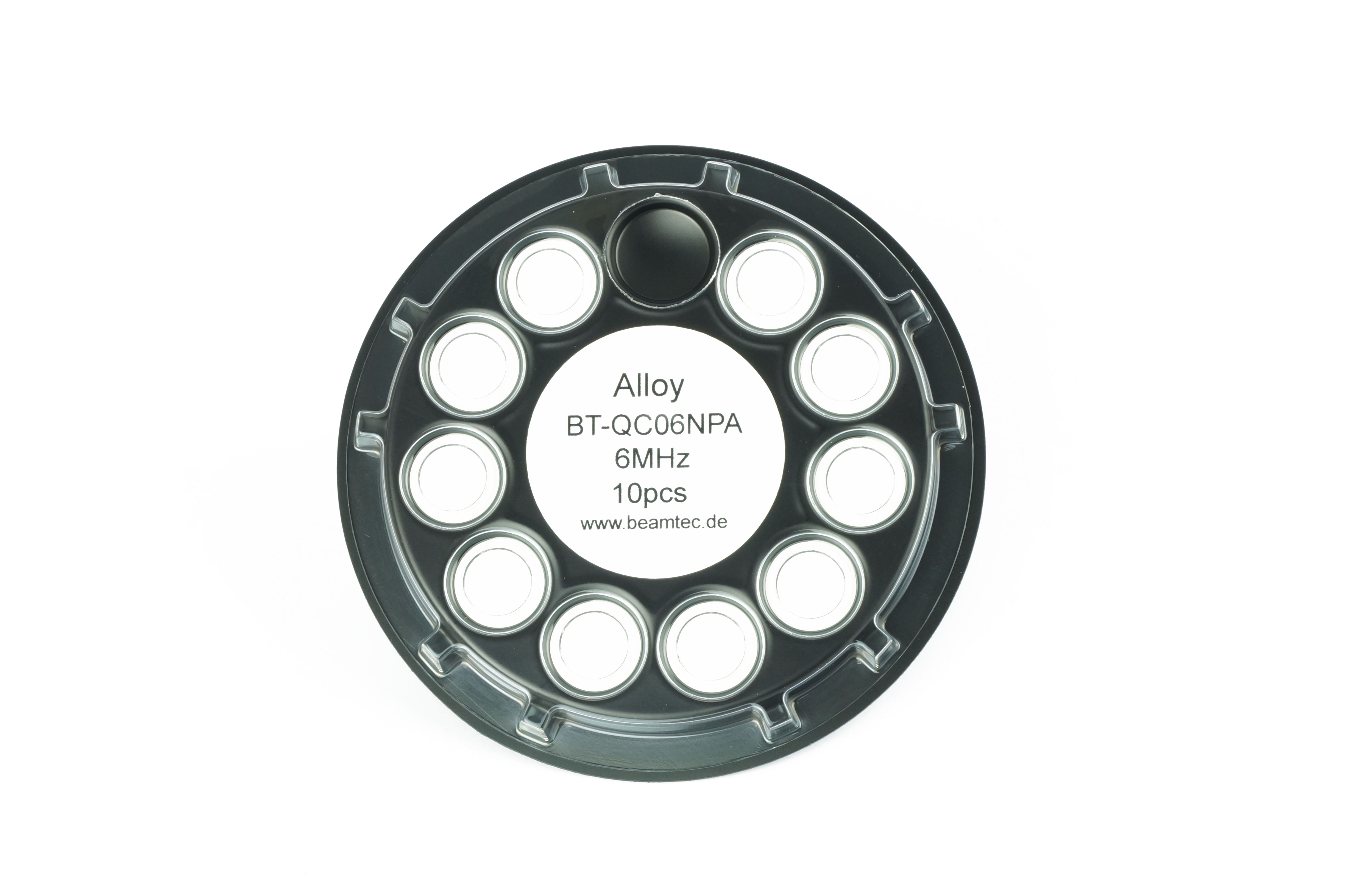 Quarz 6 MHz, Aluminium / Alloy 14 mm Quarz 6 MHz, Aluminium / Alloy 14 mm