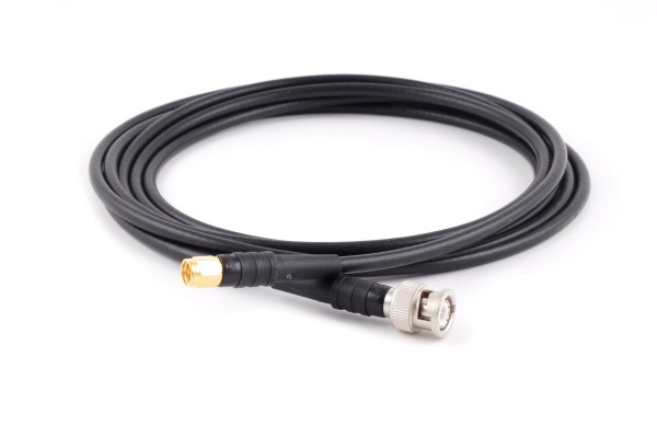 RG58C Coaxial Cable, BNC Male / SMA Male 3 m