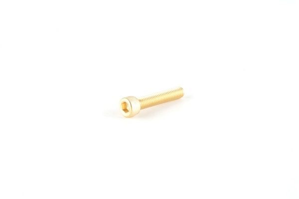 Screw, 10-32 UNF x 1, Gold plated